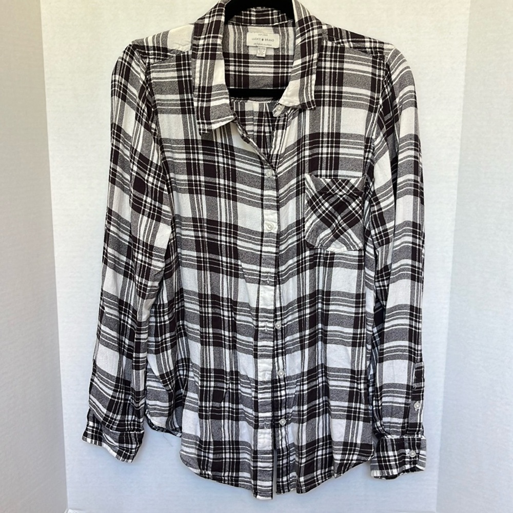 Lucky Brand women’s flannel shirt size XL